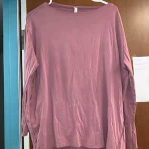 Lululemon mauve pink long sleeve